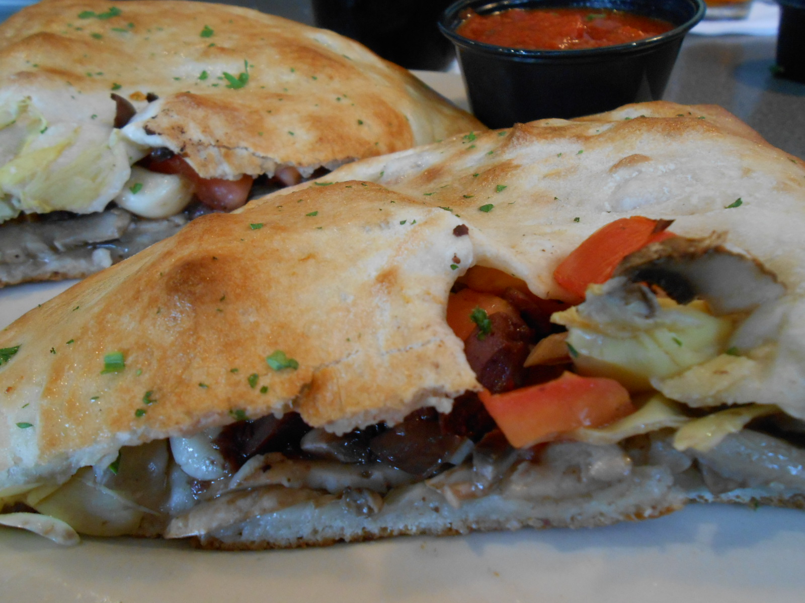 DEWEY'S VEGAN CALZONE 2