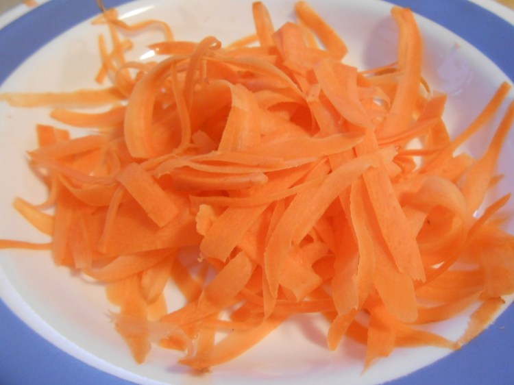 CARROT RIBBONS 2
