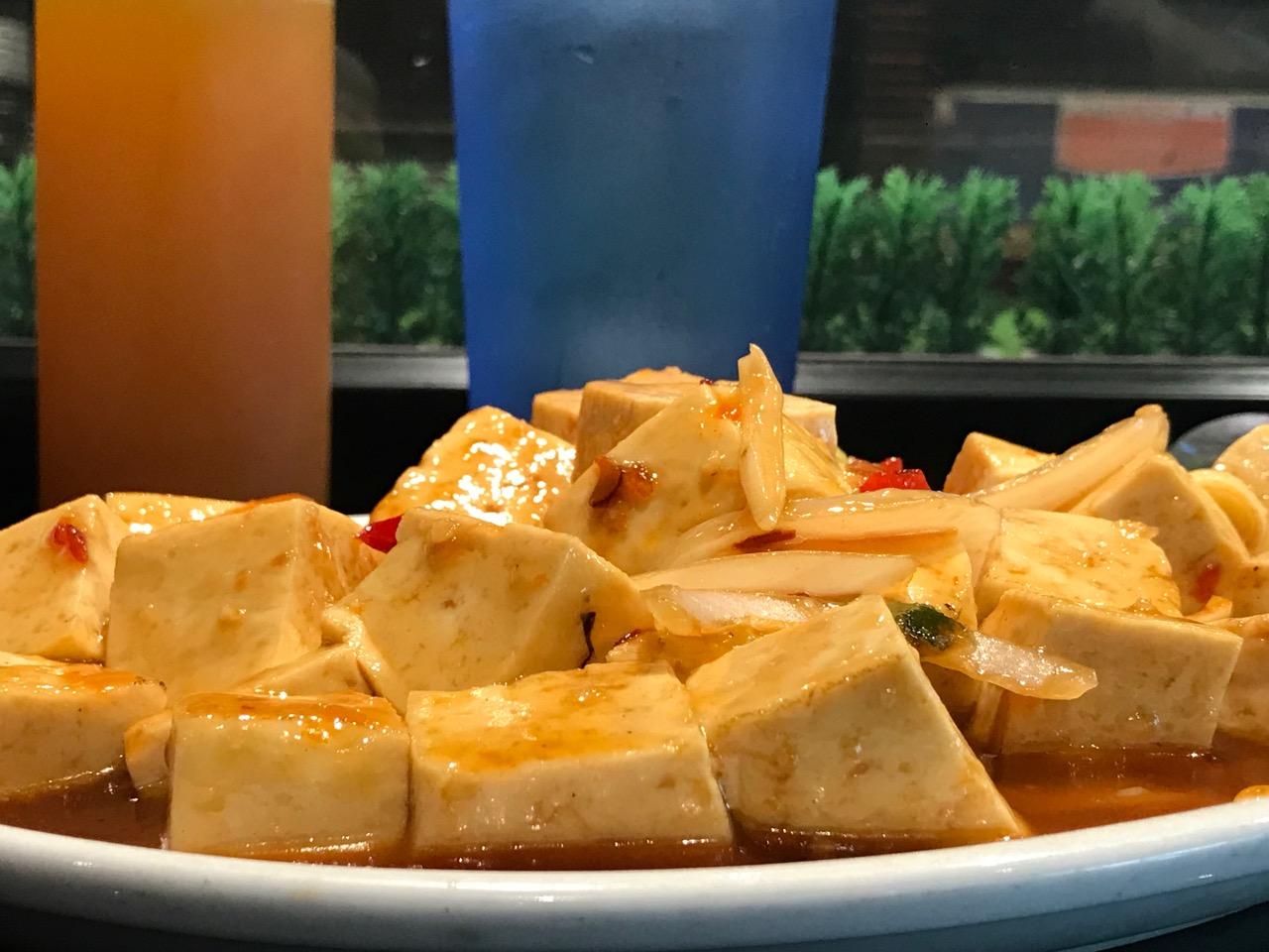 PANDA WOK RESTAURANT GENERAL TSO STEAMED TOFU 1