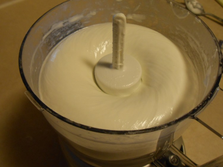 MELTABLE MARGARINE IN PROCESSOR