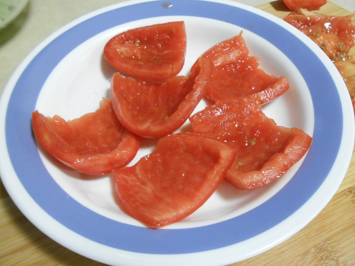 SEEDING FRESH TOMATOES