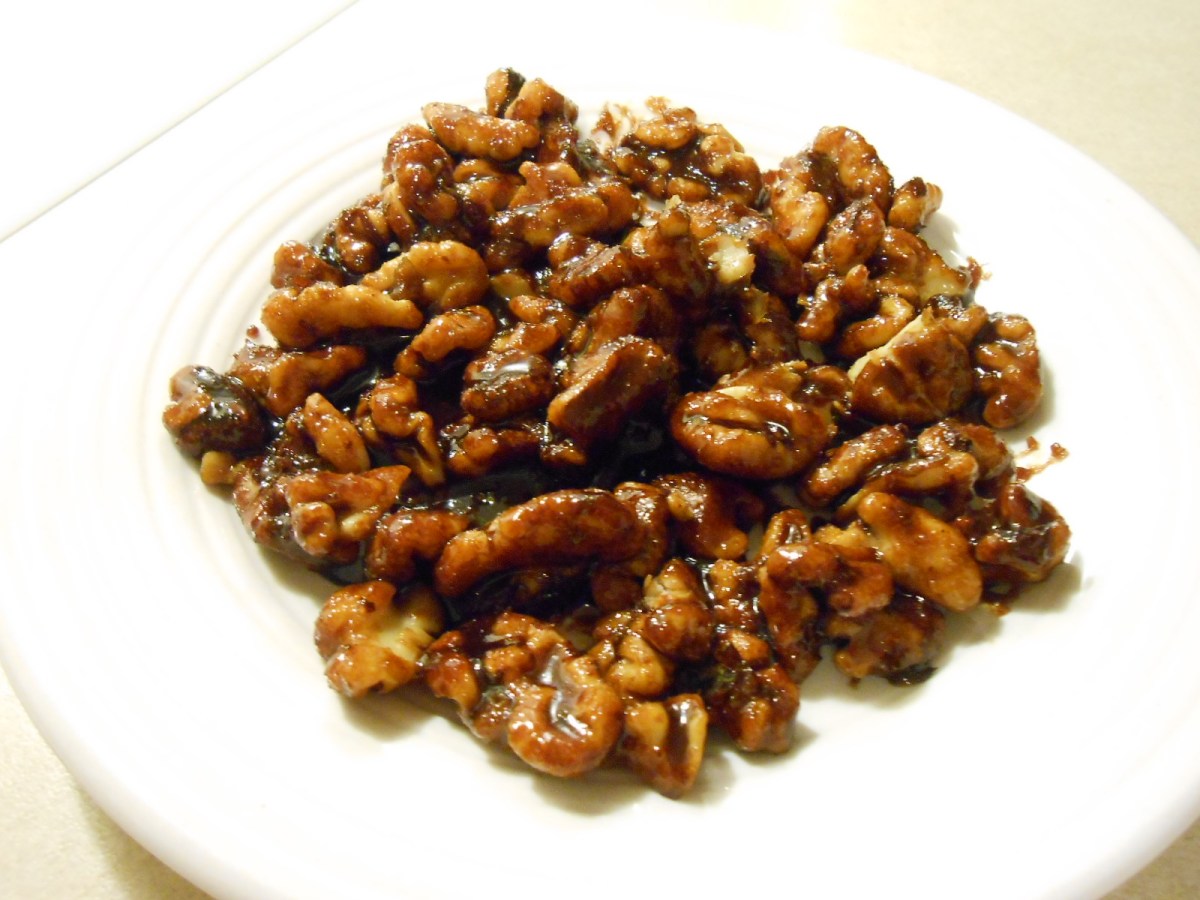 CARAMELIZED WALNUTS