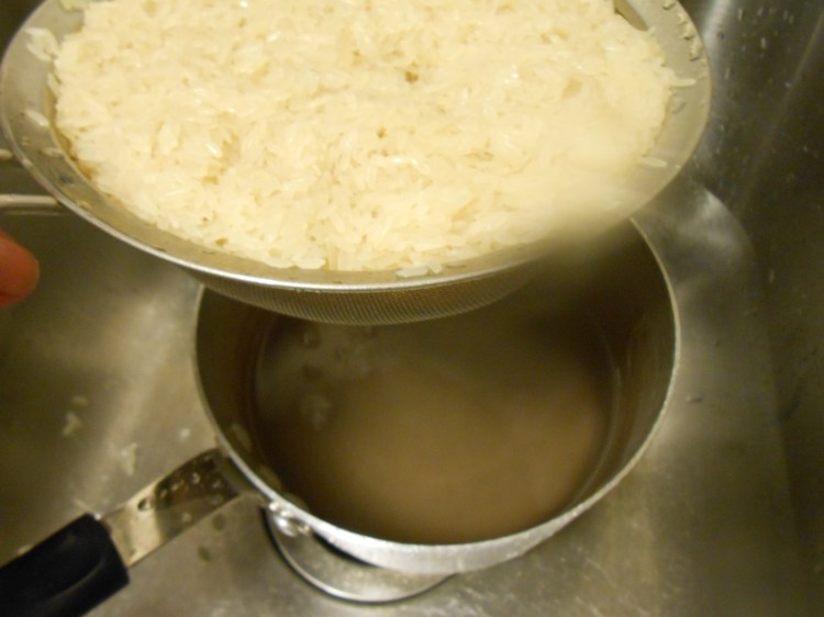 RINSING RICE 2