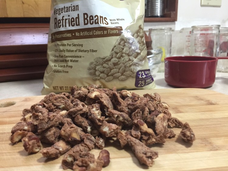 SANTIAGO DRIED REFRIED BEANS OUT OF PKG. - Edited