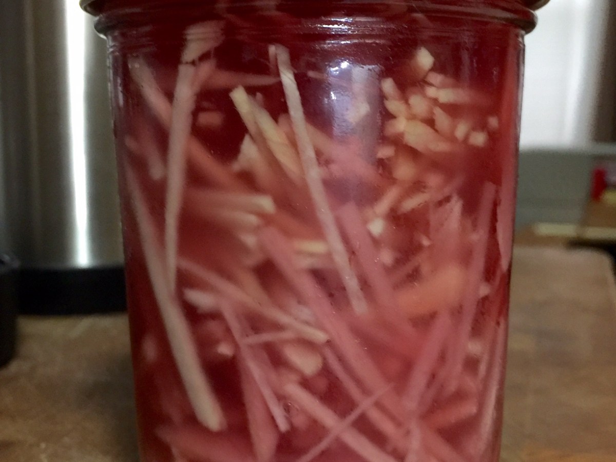 PICKLED GINGER STICKS