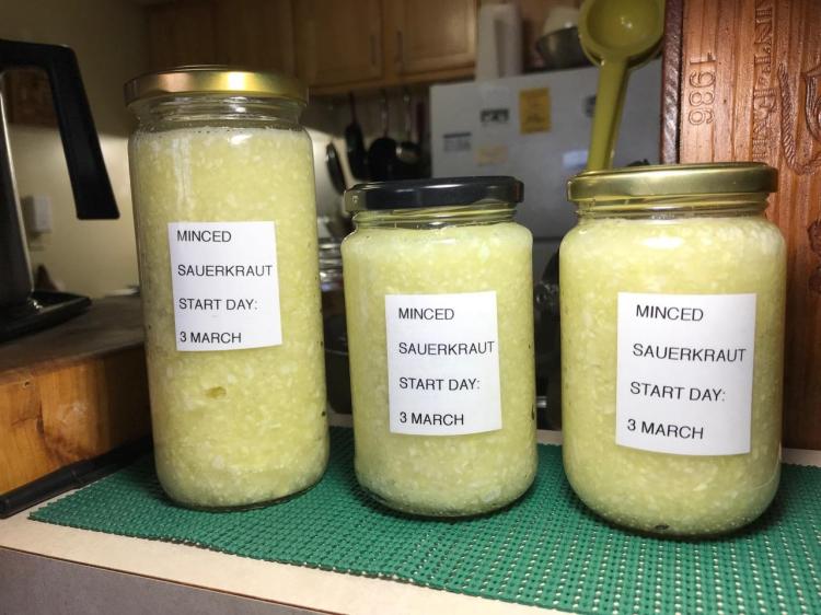 MAKING MINCED SAUERKRAUT 5