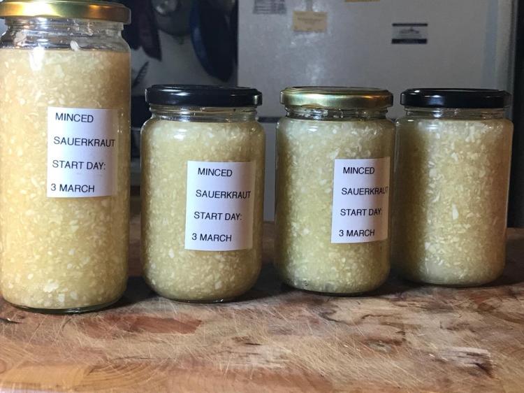 MAKING MINCED SAUERKRAUT 8