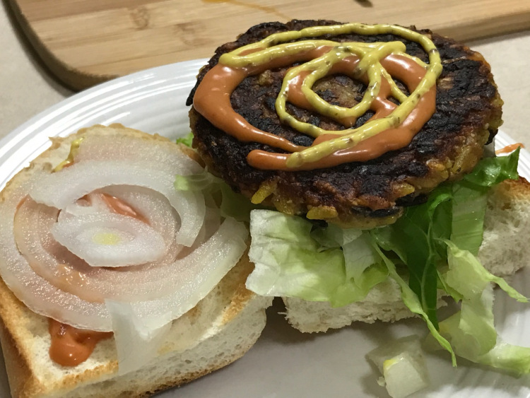 PUMPKIN SEED BURGER