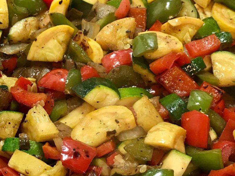 AFC Pan-Fried Zucchini And Yellow&nbsp;Squash
