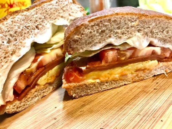 Yves Bacon And Just Egg&nbsp;Sandwich