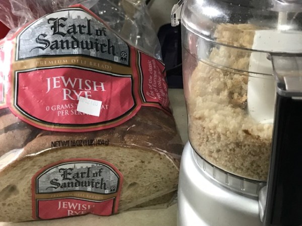 Fresh Jewish Rye Bread&nbsp;Crumbs