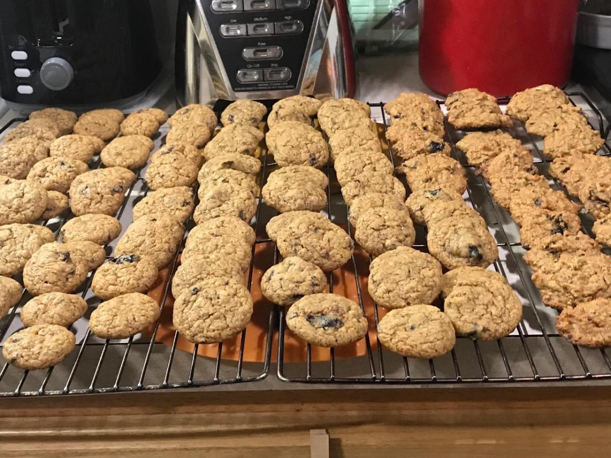 Pecan Prune Carrot&nbsp;Cookies
