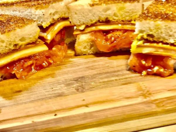 AFC Toasted Bologna And Cheese&nbsp;Sandwich