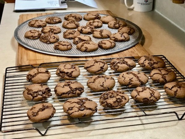 Double Chocolate Chip&nbsp;Cookies